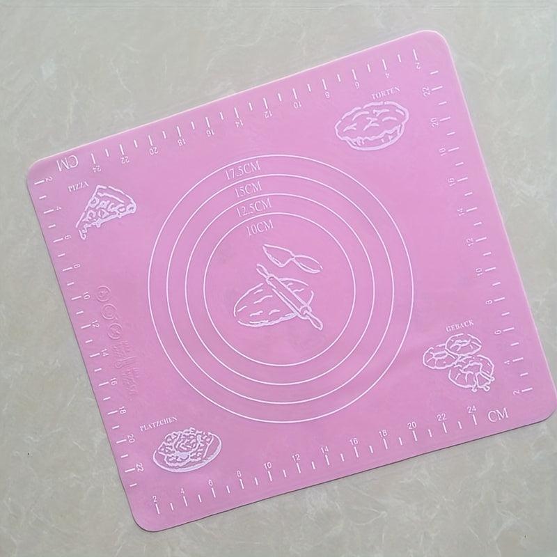 1pc Silicone Pastry Mat Non Stick Baking Mat Counter Mat