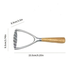 Stainless Steel Potato Masher with Non Slip Handle