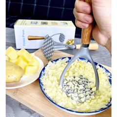 Stainless Steel Potato Masher with Non Slip Handle