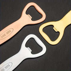 Colorful Metal Bottle Opener Stainless Steel Can Opener for Drinks