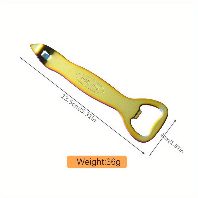 Colorful Metal Bottle Opener Stainless Steel Can Opener for Drinks