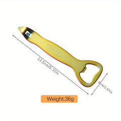 Colorful Metal Bottle Opener Stainless Steel Can Opener for Drinks