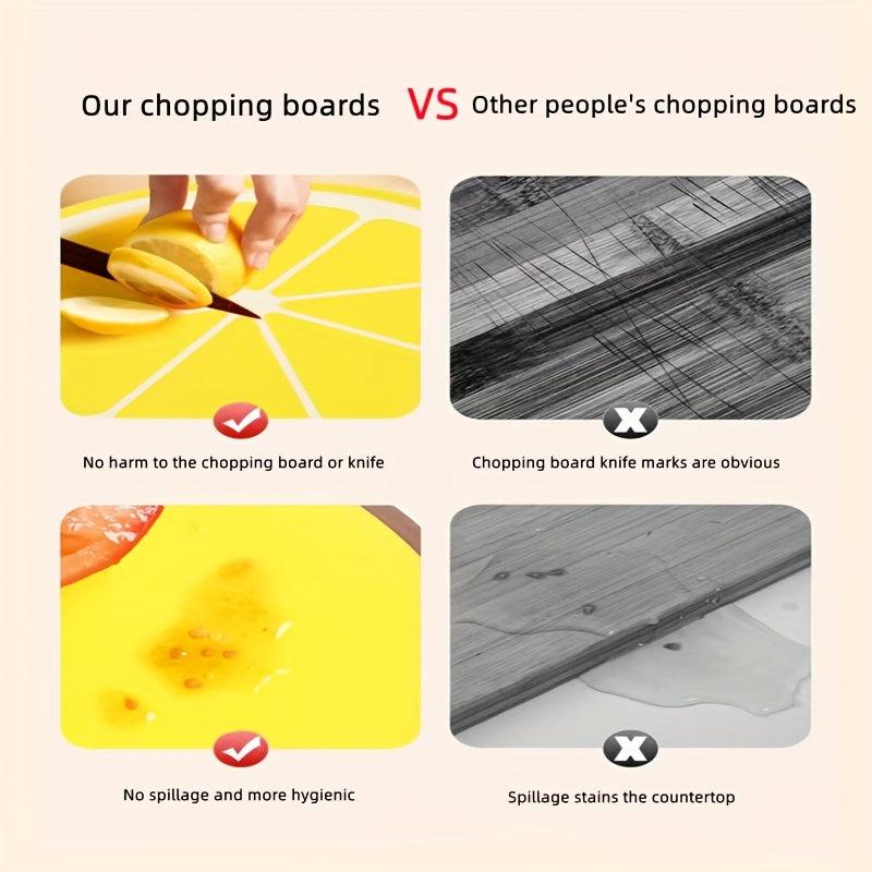 1pc Fruit Shaped PP Cutting Board Kitchen Supplies