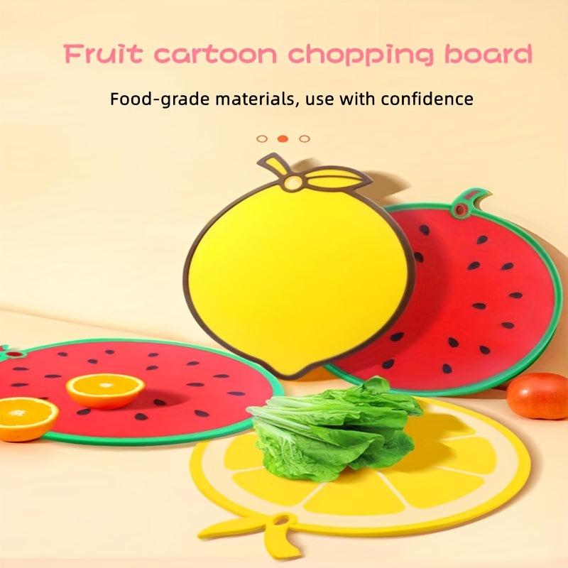 1pc Fruit Shaped PP Cutting Board Kitchen Supplies