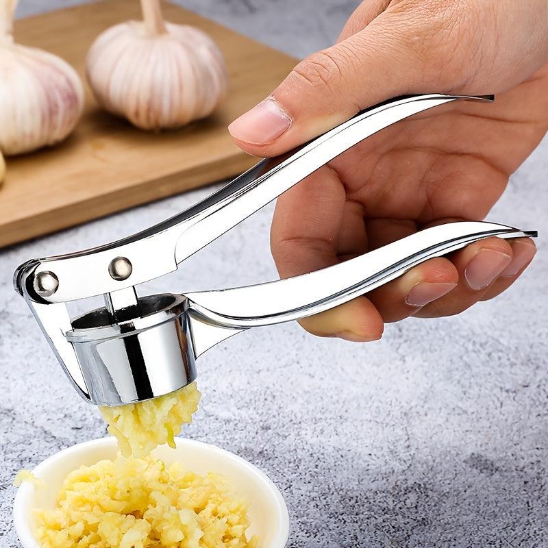 Garlic Press Crusher Kitchen Cooking Vegetables Squeezer Masher