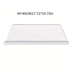 Acrylic Transparent Cutting Board Anti Slip Kitchen Home Restaurant Counter