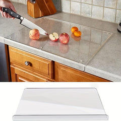 Acrylic Transparent Cutting Board Anti Slip Kitchen Home Restaurant Counter