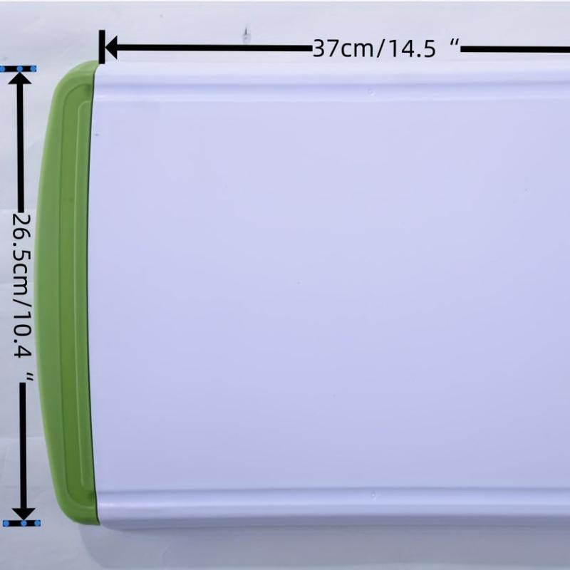 Plastic Cutting Board With Sliding Tray Chopping Board