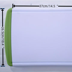 Plastic Cutting Board With Sliding Tray Chopping Board