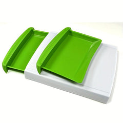 Plastic Cutting Board With Sliding Tray Chopping Board