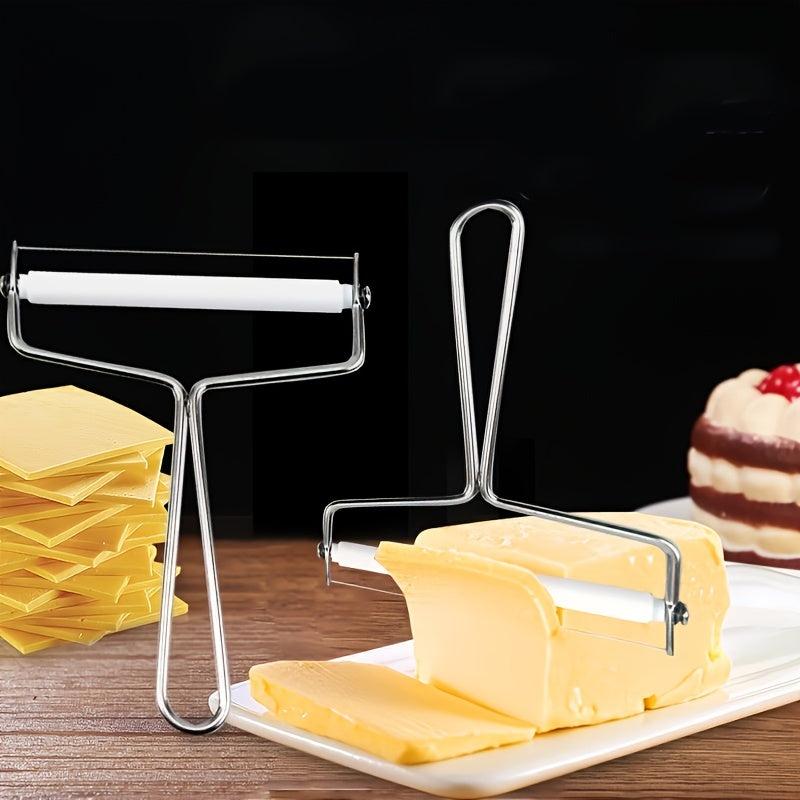 Hand Grip Cheese Slicer for Cheddar Gruyere Raclette Mozzarella Easy Use Durable