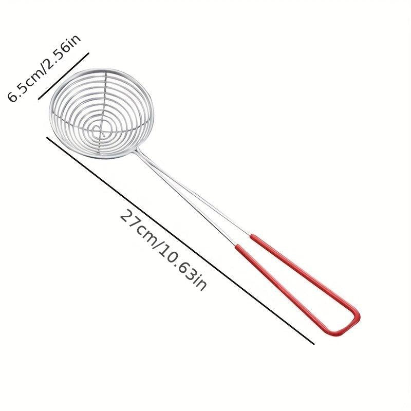 Stainless Steel Wire Skimmer Spoon - Kitchen Spider Strainer