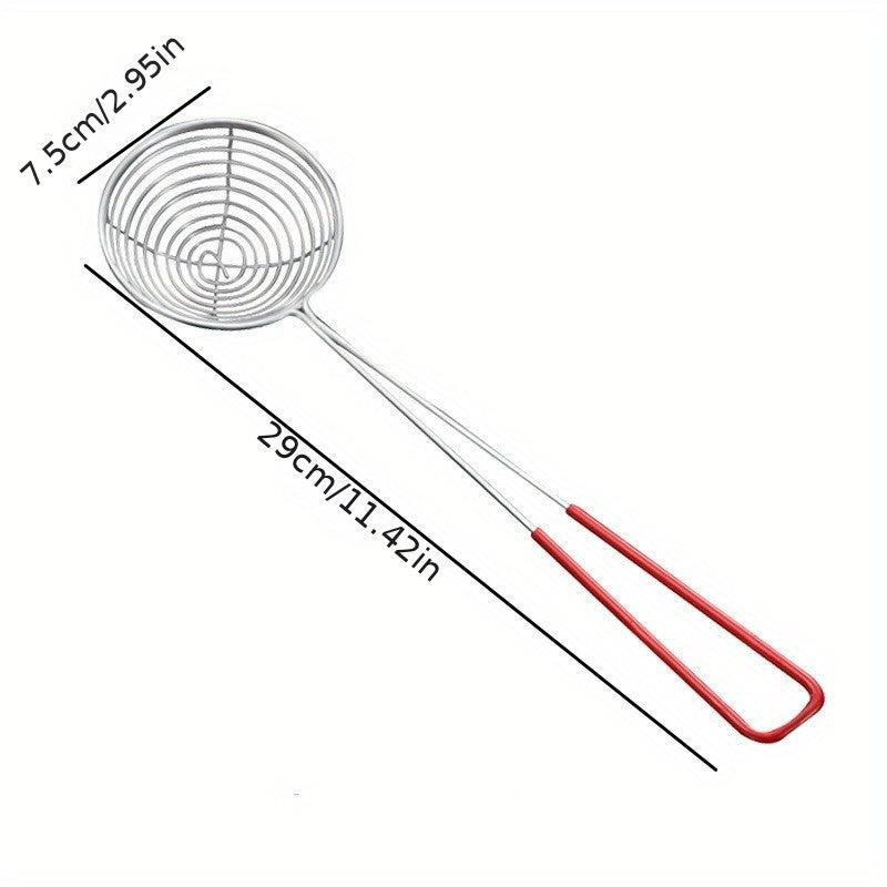 Stainless Steel Wire Skimmer Spoon - Kitchen Spider Strainer