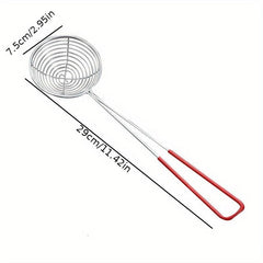 Stainless Steel Wire Skimmer Spoon - Kitchen Spider Strainer