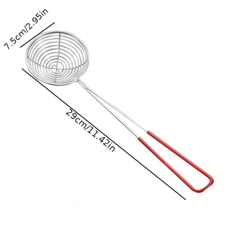 Stainless Steel Wire Skimmer Spoon - Kitchen Spider Strainer
