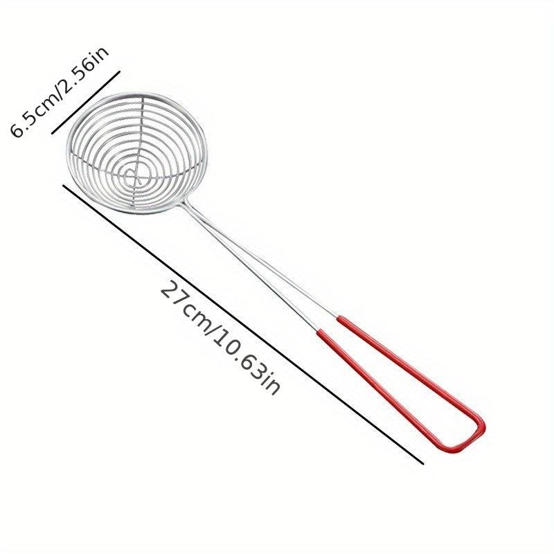 Stainless Steel Wire Skimmer Spoon - Kitchen Spider Strainer