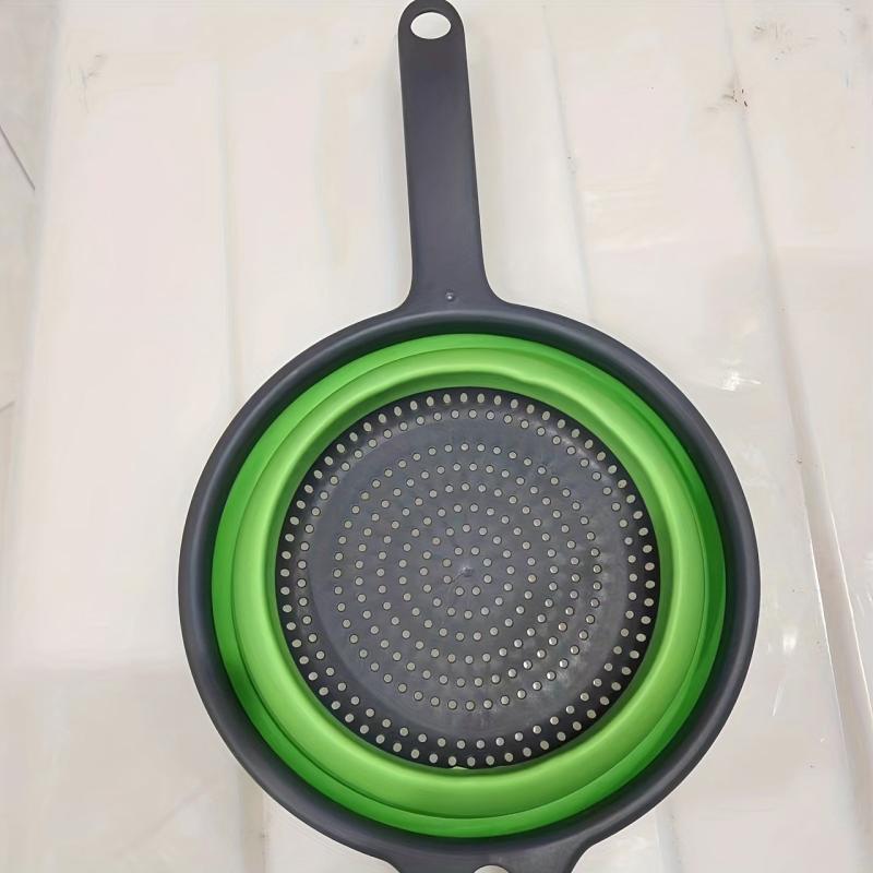 1pc Collapsible Colander Vegetable Washing Basket Strainer