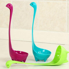 Long Handle Soup Spoon with Strainer Filter for Soup Stew - Kitchen Supplies