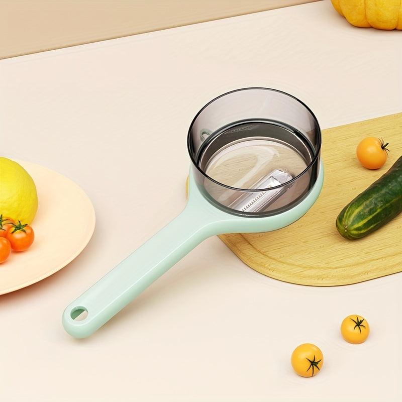 Portable Multifunctional Fruit Peeler with Storage Case
