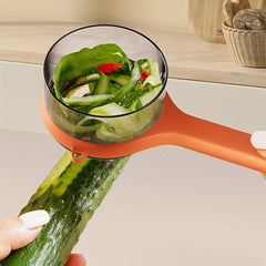 Portable Multifunctional Fruit Peeler with Storage Case