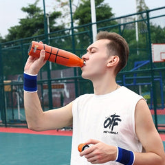 Golf Insulated Water Bottle Stainless Steel with Basketball Lid