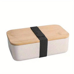Portable Double Layer Lunch Box Insulated Food Storage Container