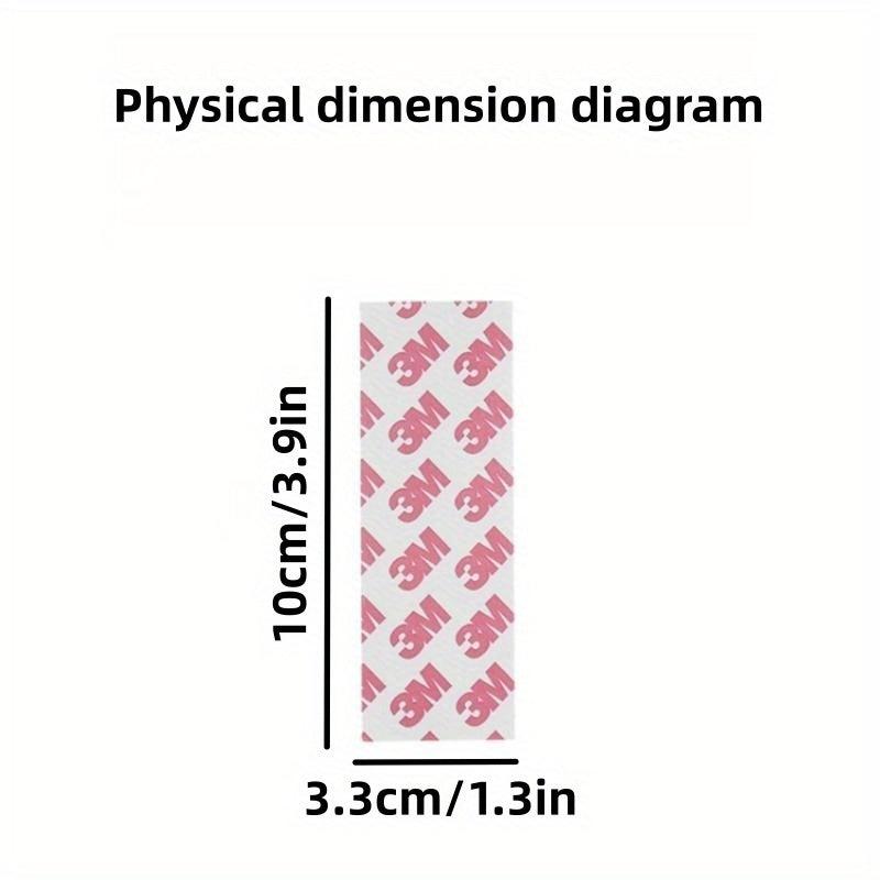 4pcs Fridge Magnet Magnetic Strips with Adhesive Backing