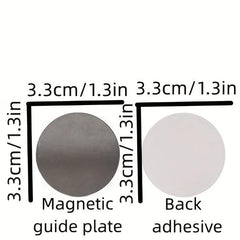 4pcs Fridge Magnet Magnetic Strips with Adhesive Backing