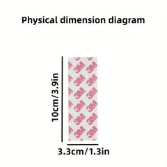 4pcs Fridge Magnet Magnetic Strips with Adhesive Backing