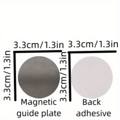 4pcs Fridge Magnet Magnetic Strips with Adhesive Backing