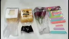 12pcs Plastic Bag Clips Kitchen Storage Sealing Clip Tool
