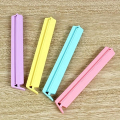 12pcs Plastic Bag Clips Kitchen Storage Sealing Clip Tool