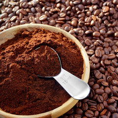 Stainless Steel Coffee Scoop - Tablespoon Measuring Spoon for Ground Coffee Tea