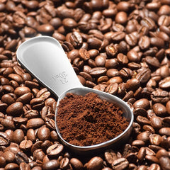 Stainless Steel Coffee Scoop - Tablespoon Measuring Spoon for Ground Coffee Tea