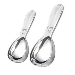 Stainless Steel Coffee Scoop - Tablespoon Measuring Spoon for Ground Coffee Tea