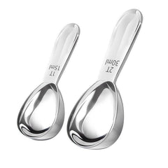 Stainless Steel Coffee Scoop - Tablespoon Measuring Spoon for Ground Coffee Tea