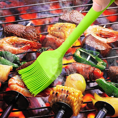 All-in-One Silicone Barbecue Brush for Outdoor BBQ