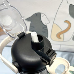 Large Capacity Bunny Water Bottle Leak Proof Lightweight