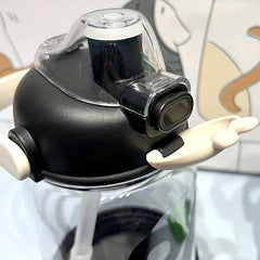 Large Capacity Bunny Water Bottle Leak Proof Lightweight