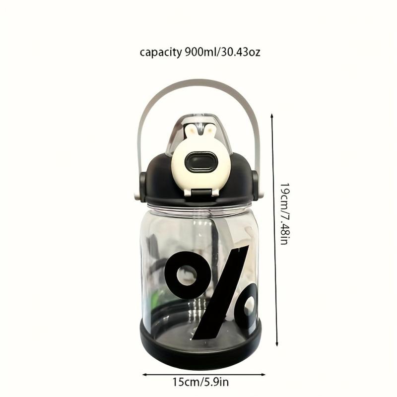 Large Capacity Bunny Water Bottle Leak Proof Lightweight