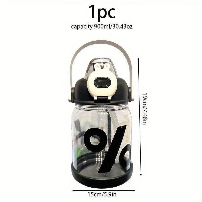 Large Capacity Bunny Water Bottle Leak Proof Lightweight