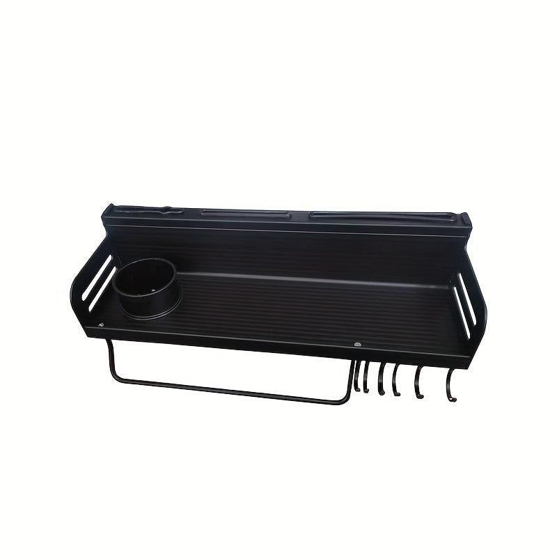 Spice Rack Organizer With Hooks Shower Caddy Shelf