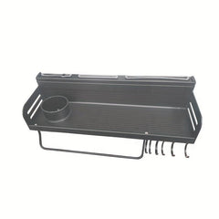 Spice Rack Organizer With Hooks Shower Caddy Shelf