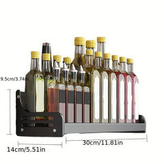 Spice Rack Organizer With Hooks Shower Caddy Shelf