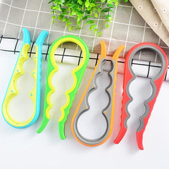 Household Kitchen Can Opener Anti-slip Lid Opener 4-in-1 Tool