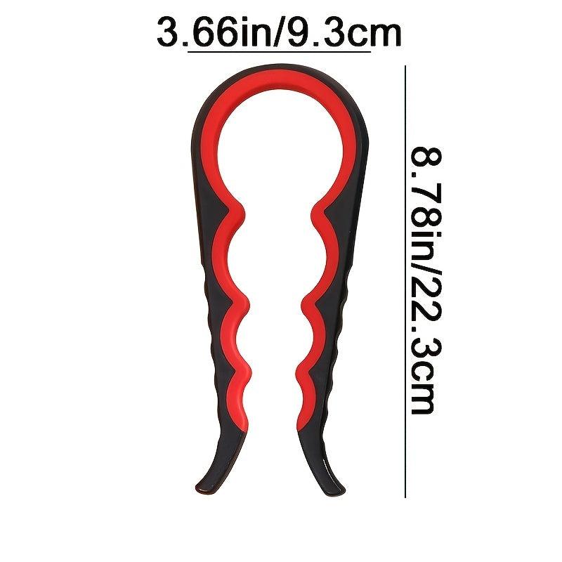 Household Kitchen Can Opener Anti-slip Lid Opener 4-in-1 Tool
