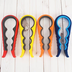 Household Kitchen Can Opener Anti-slip Lid Opener 4-in-1 Tool