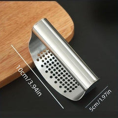 Stainless Steel Garlic Press Rocker Mincer
