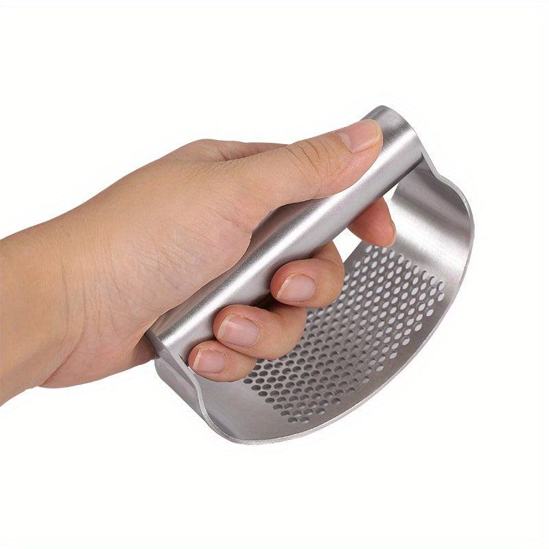 Stainless Steel Garlic Press Rocker Mincer