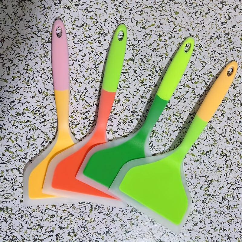 Nonstick Silicone Pancakes Shovel Turner for Eggs Fish Pancake Pizza
